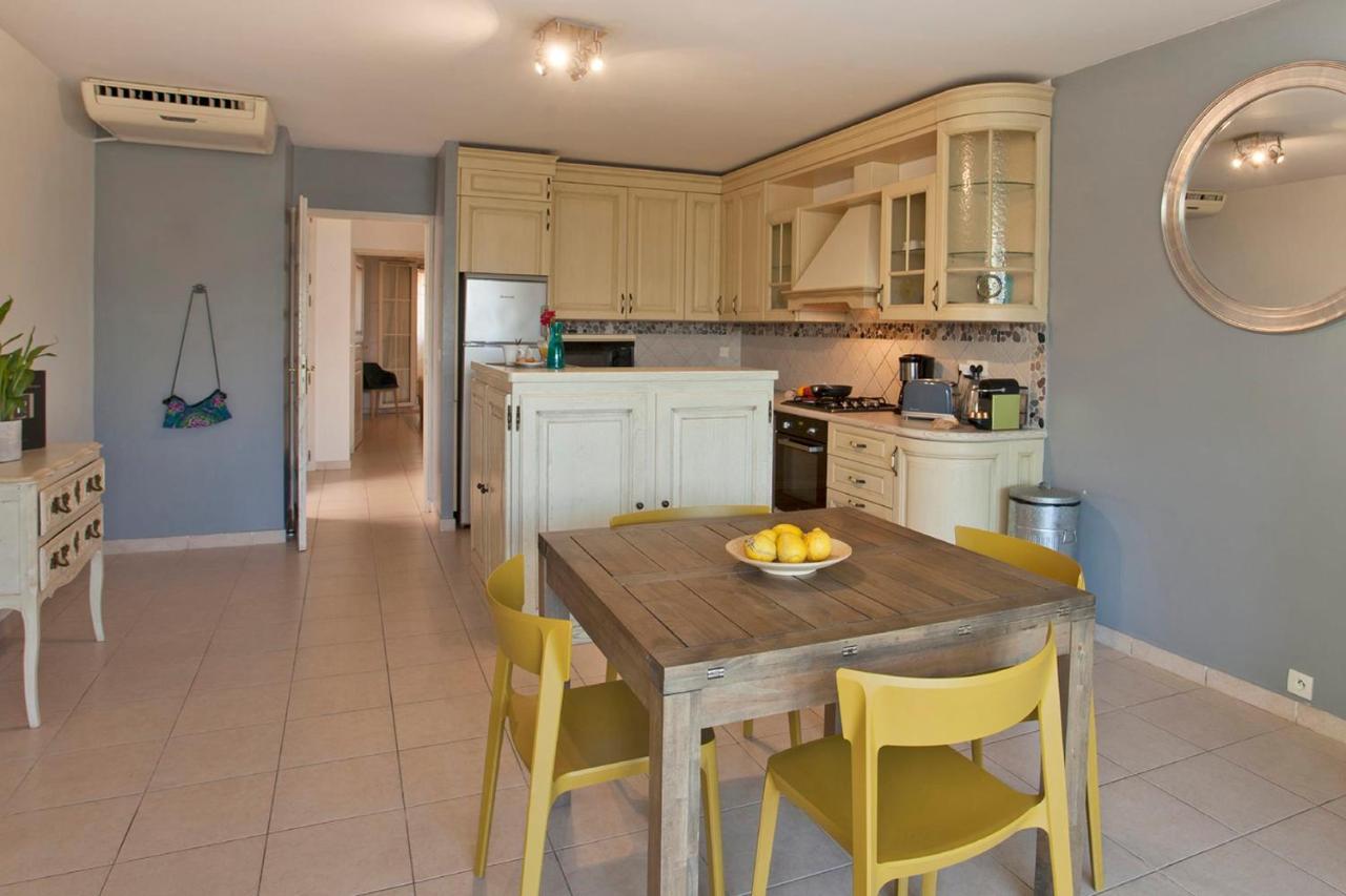 Mare Appart Avec Jardin Et Bbq Vue Mer Et Montagne Plage Et Port A 2 Pas กาลวี ภายนอก รูปภาพ