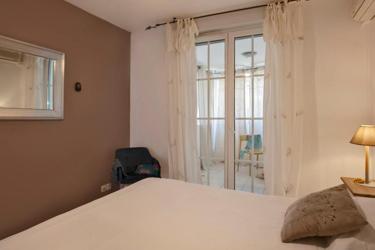Mare Appart Avec Jardin Et Bbq Vue Mer Et Montagne Plage Et Port A 2 Pas กาลวี ภายนอก รูปภาพ