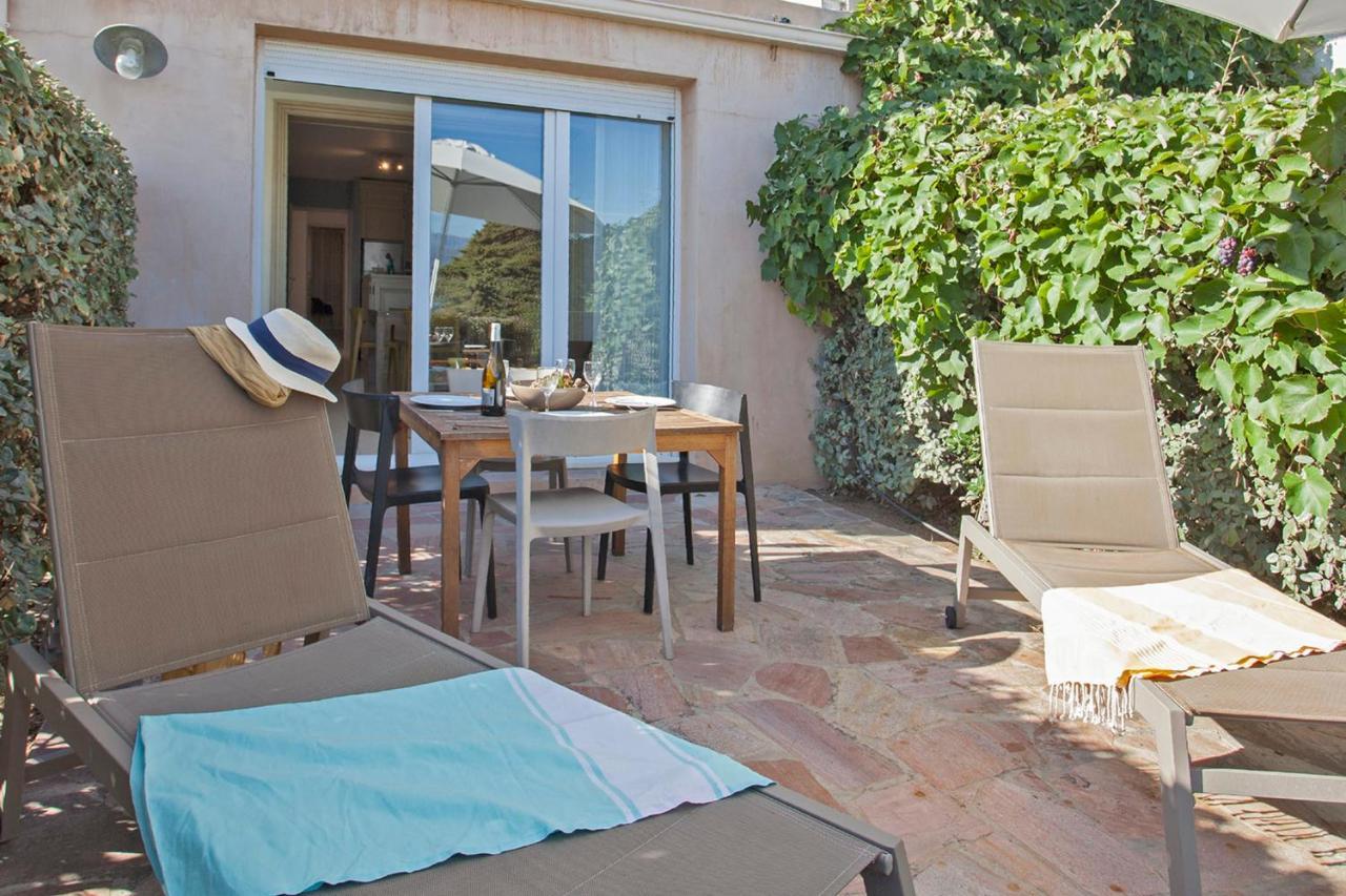 Mare Appart Avec Jardin Et Bbq Vue Mer Et Montagne Plage Et Port A 2 Pas กาลวี ภายนอก รูปภาพ
